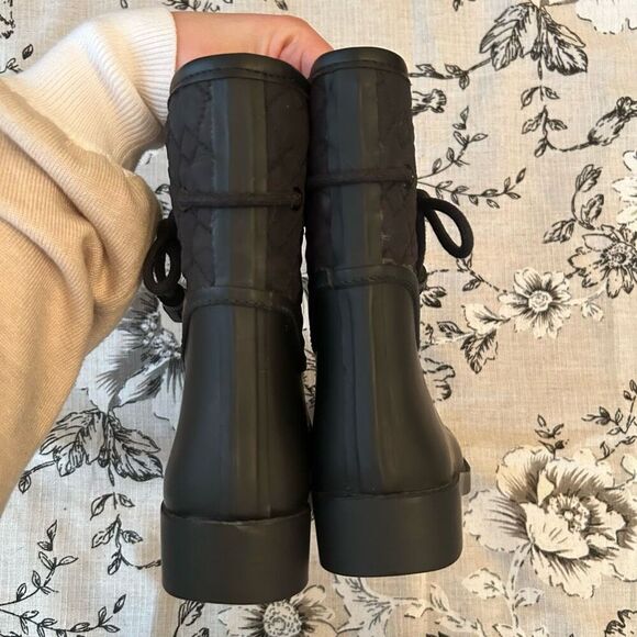 Jessica Simpson Racyn Women’s Size 7 Black Rain Ankle Boots - Picture 3 of 8